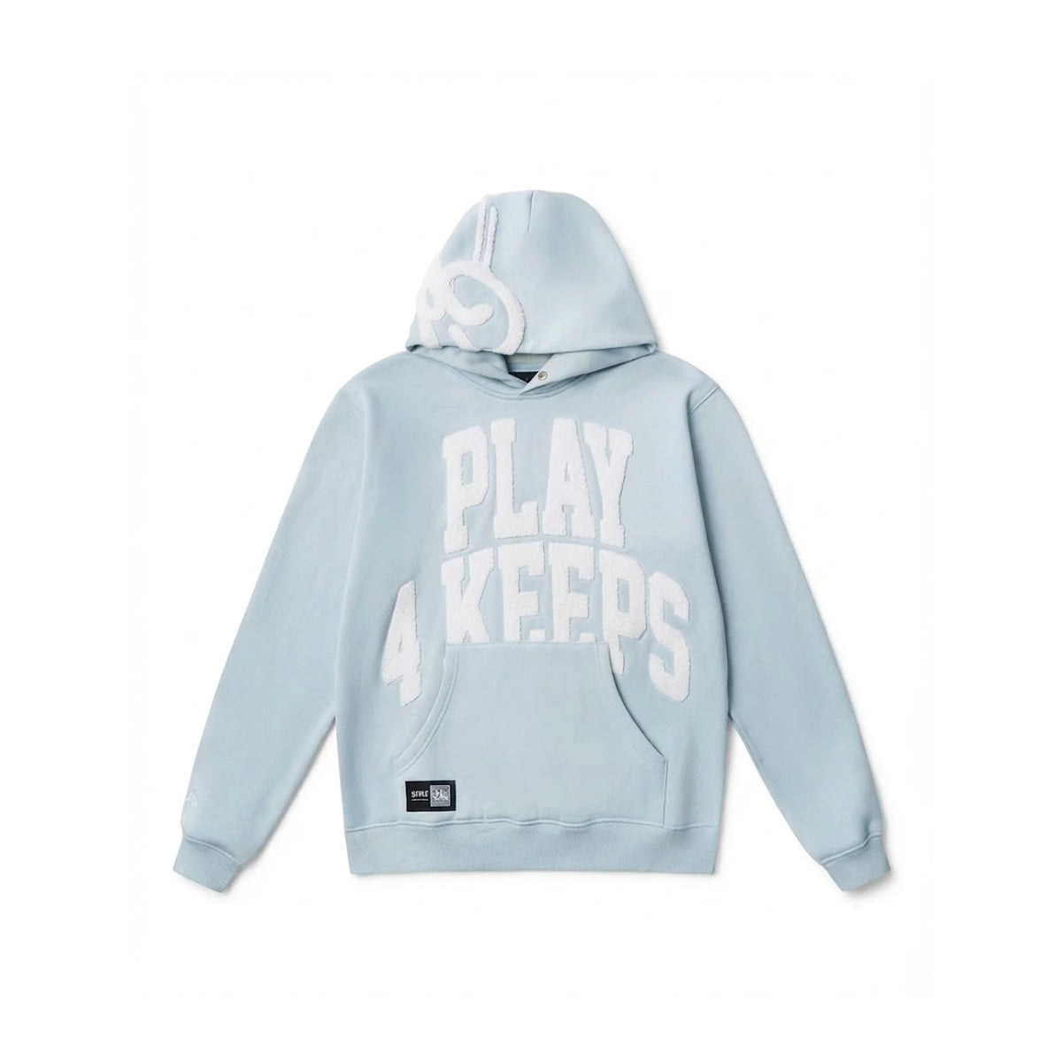 Geedup Play4Keeps Handstyle Hoodie 'Pale Blue/ White' (2025)