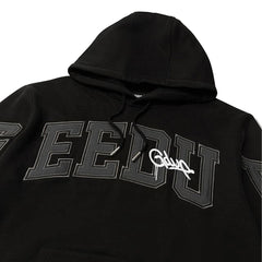 Geedup Team Logo/Handstyle Hoodie 'Black/ Grey/ White' (2025)