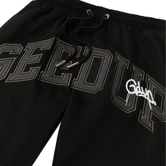 Geedup Team Logo/Handstyle Trackpant 'Black/ Grey/ White' (2025)