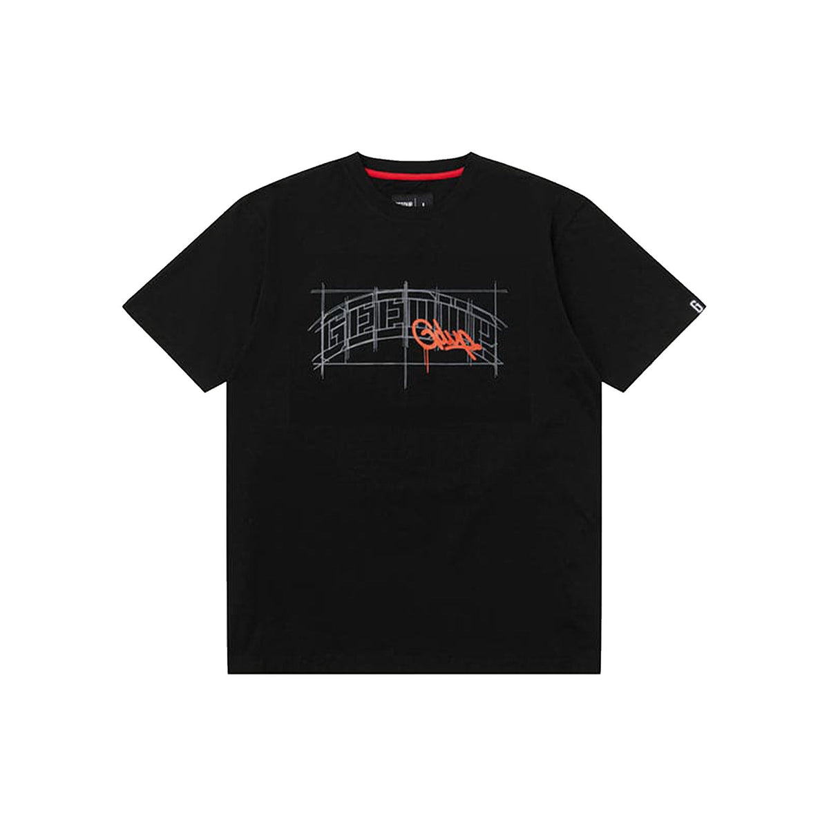 Geedup Team Logo Sketch T-Shirt 'Black' (2024)