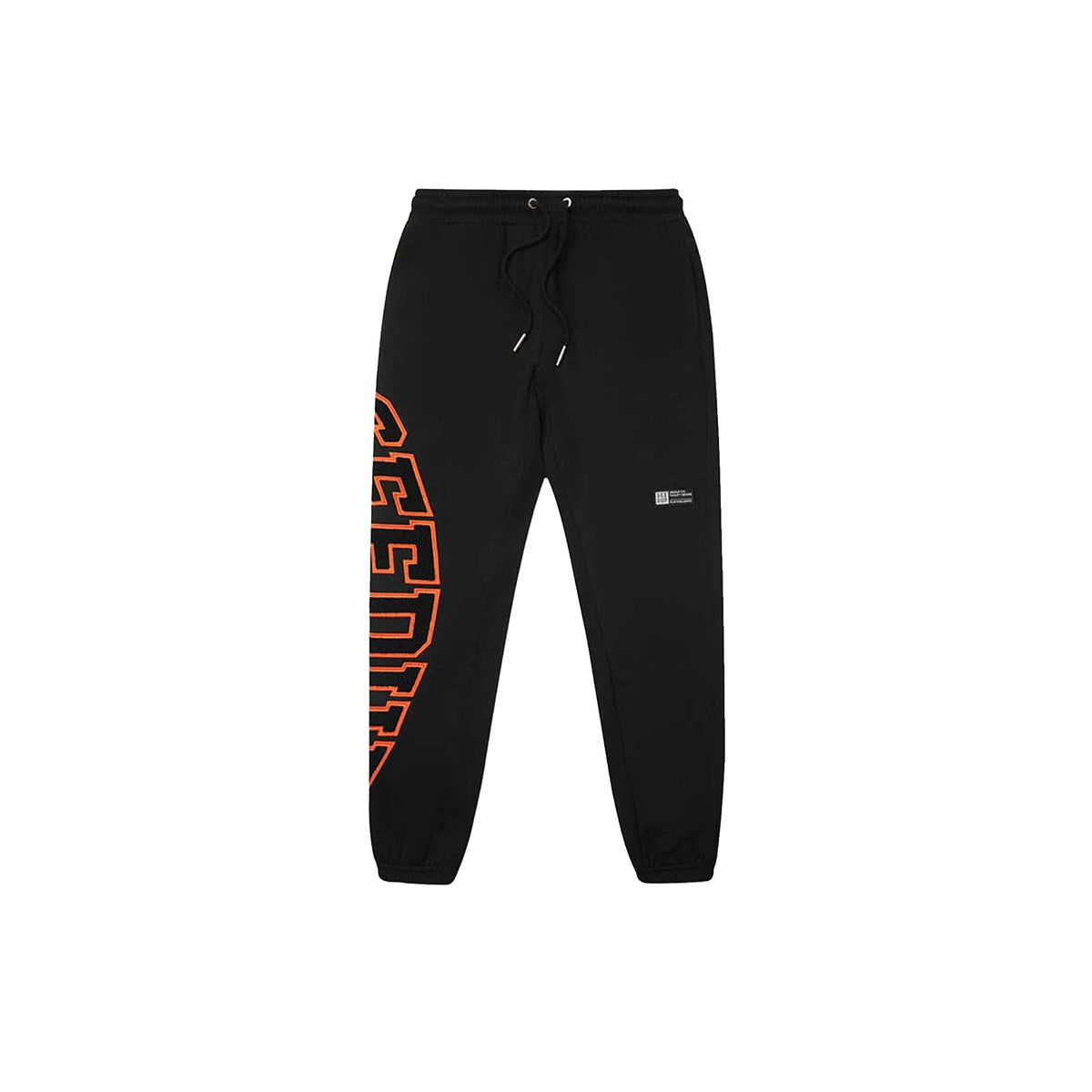 Geedup Team Logo Trackpants 'Black/ Black Orange' (2025)