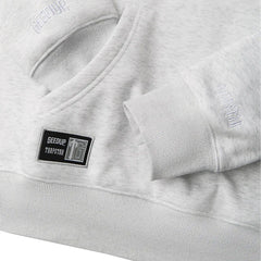 Geedup x Trapstar Team Logo x Irongate T Hoodie 'White Marle/ Grey' (2025)