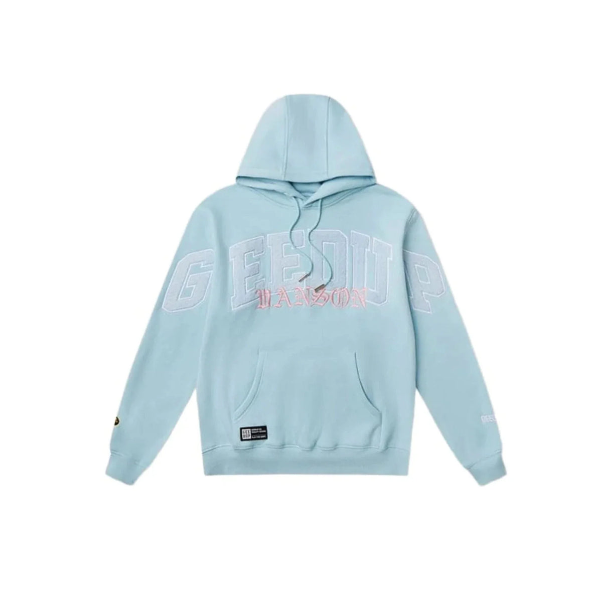 Geedup Team Logo x Vanson Hoodie 'Light Blue' (2026)