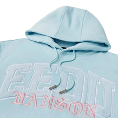 Geedup Team Logo x Vanson Hoodie 'Light Blue' (2026)