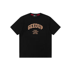 Geedup x Arrdee Cities T-Shirt 'Black/ Peach' (2025)