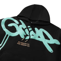 Geedup x Arrdee Handstyle Hoodie 'Black/ Multi' (2025)