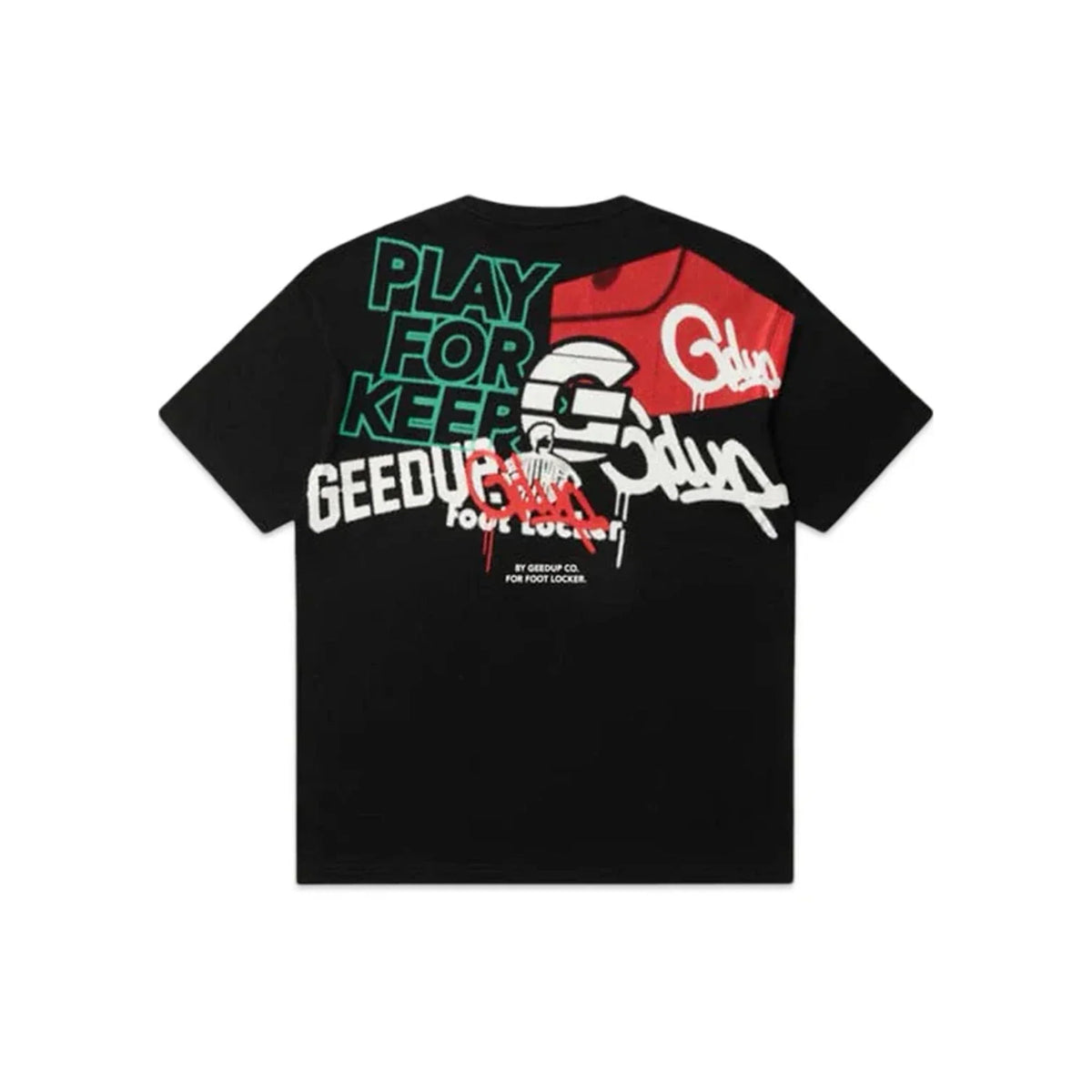 Geedup x Foot Locker T-Shirt 'Black'