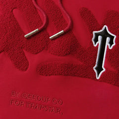 Geedup x Trapstar Handstyle x Irongate T Hoodie 'Red' (2025)