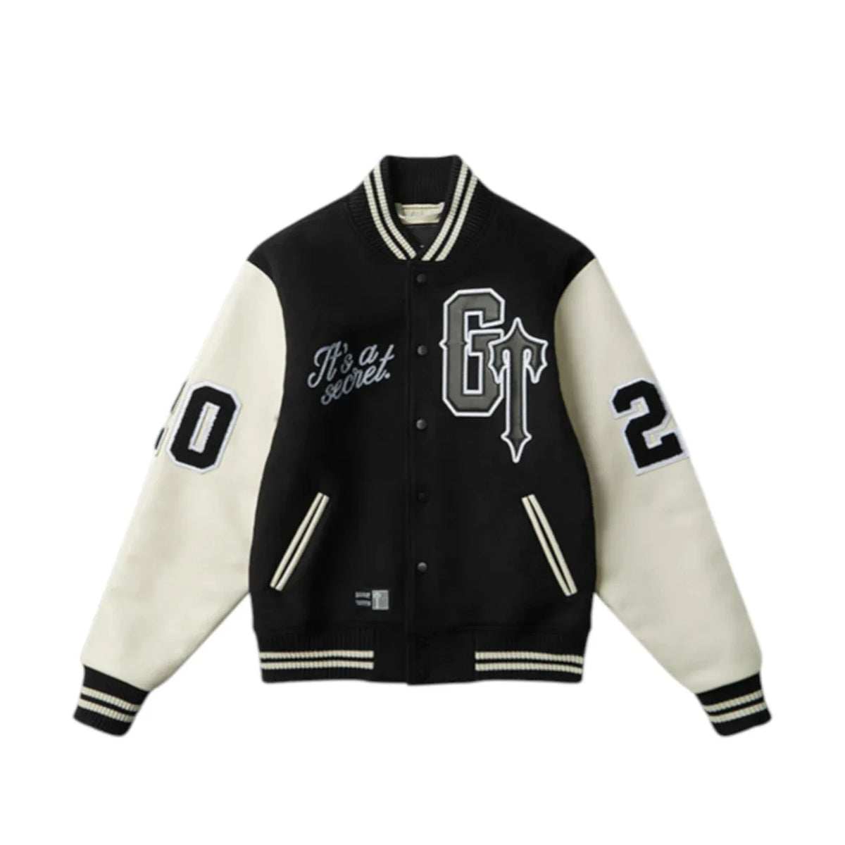 Geedup x Trapstar Letterman Jacket 'Black/ White/ Grey' [Complex Exclusive] (2025)