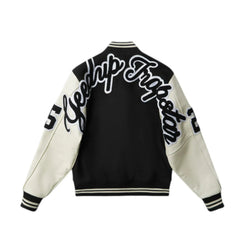 Geedup x Trapstar Letterman Jacket 'Black/ White/ Grey' [Complex Exclusive] (2025)