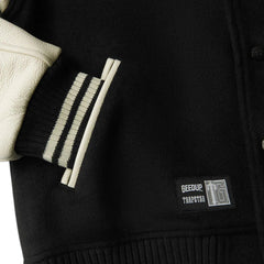 Geedup x Trapstar Letterman Jacket 'Black/ White/ Grey' [Complex Exclusive] (2025)
