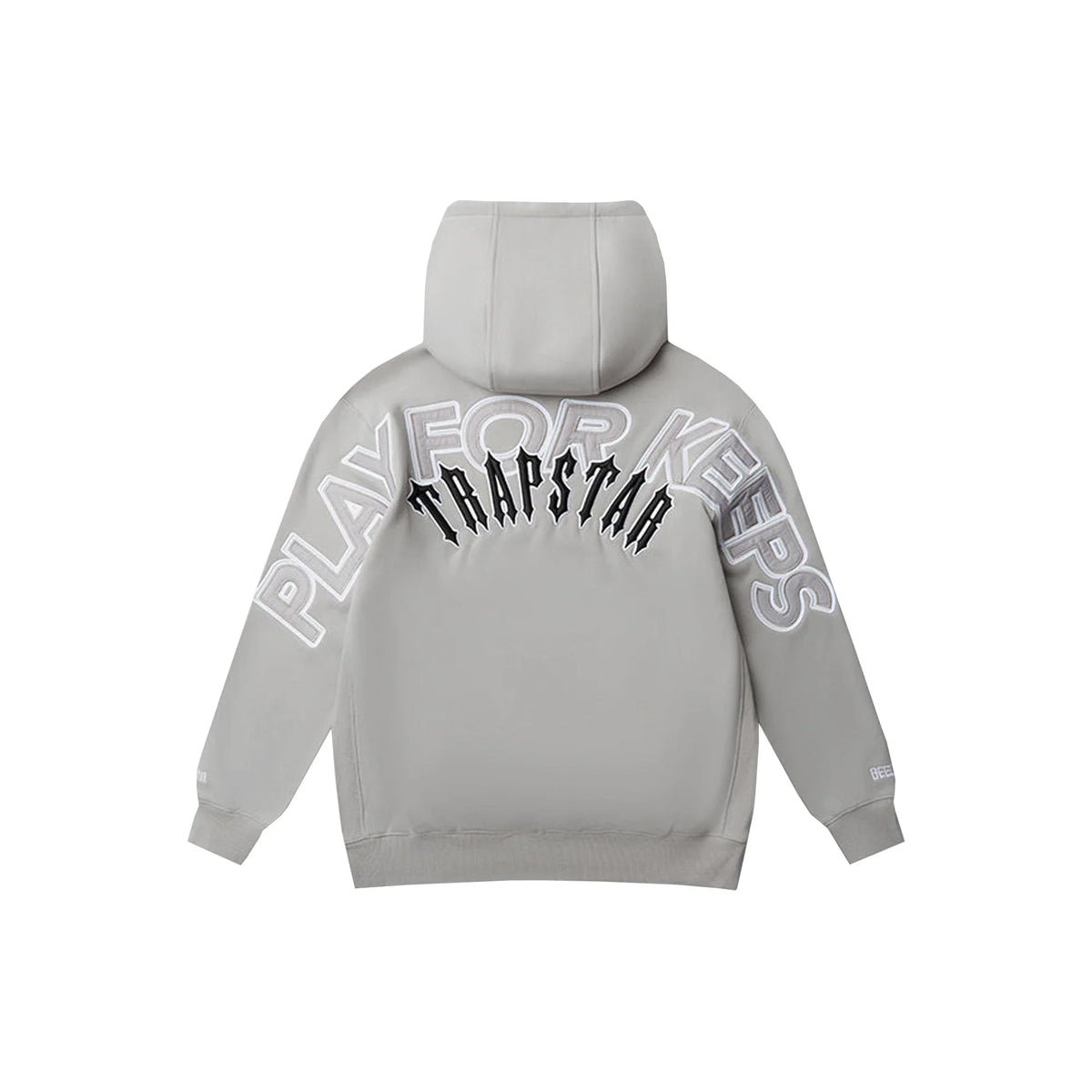 Geedup x Trapstar PFK x Irongate Hoodie 'Grey/ Black' (2025)