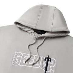 Geedup x Trapstar PFK x Irongate Hoodie 'Grey/ Black' (2025)