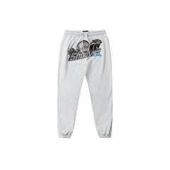 Geedup x Trapstar Sydney Shooters Trackpants 'White Marle/ Blue' (2025)