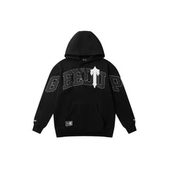 Geedup x Trapstar Team Logo x Irongate T Hoodie 'Black/ White' (2025)