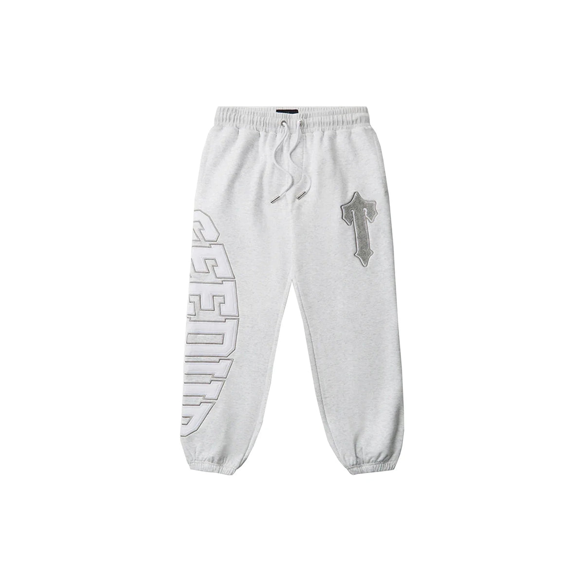 Geedup x Trapstar Team Logo x Irongate T Trackpant 'White Marle/ Grey' (2025)