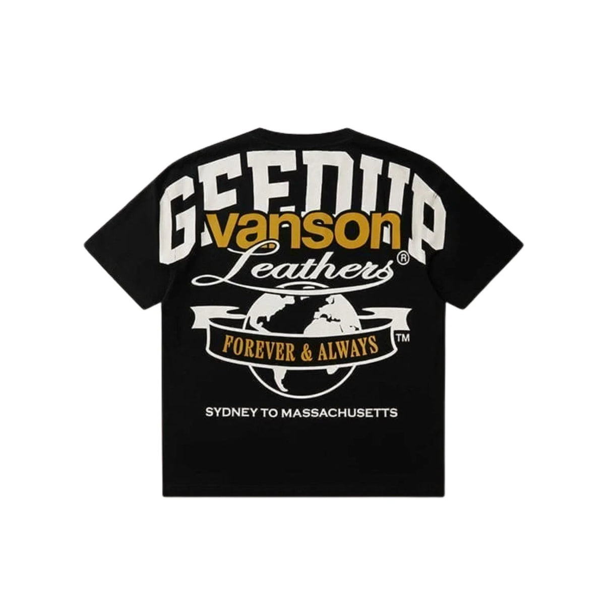 Geedup x Vanson T-Shirt 'Black' (2026)