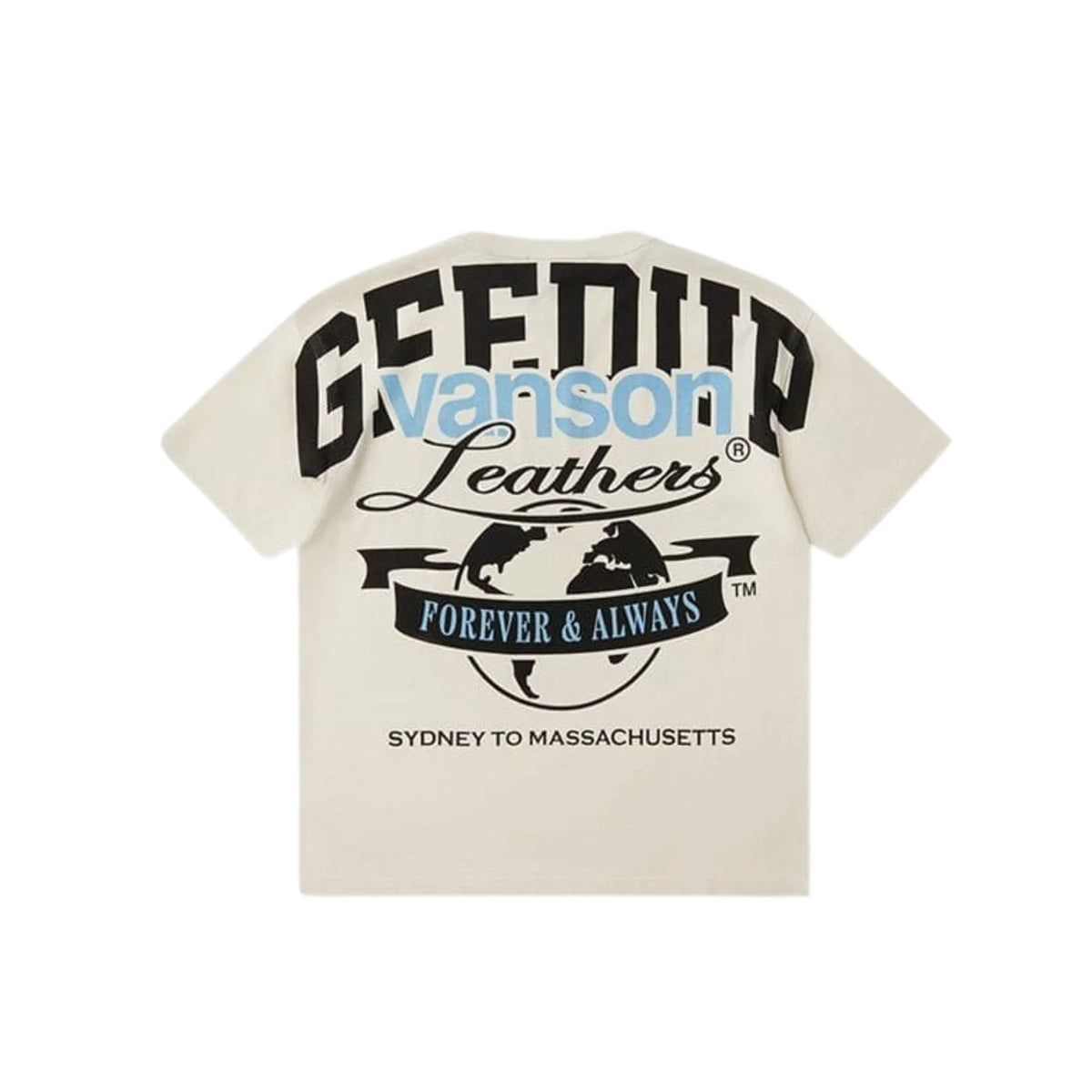 Geedup x Vanson T-Shirt 'White' (2026)