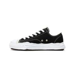 Maison Mihara Yasuhiro Hank OG Sole Canvas Low 'Black White' (2022)