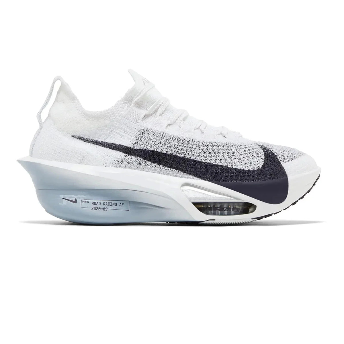 Zoom Alphafly Next% 3 'White Pure Platinum Obsidian Mist Gridiron' (2025)
