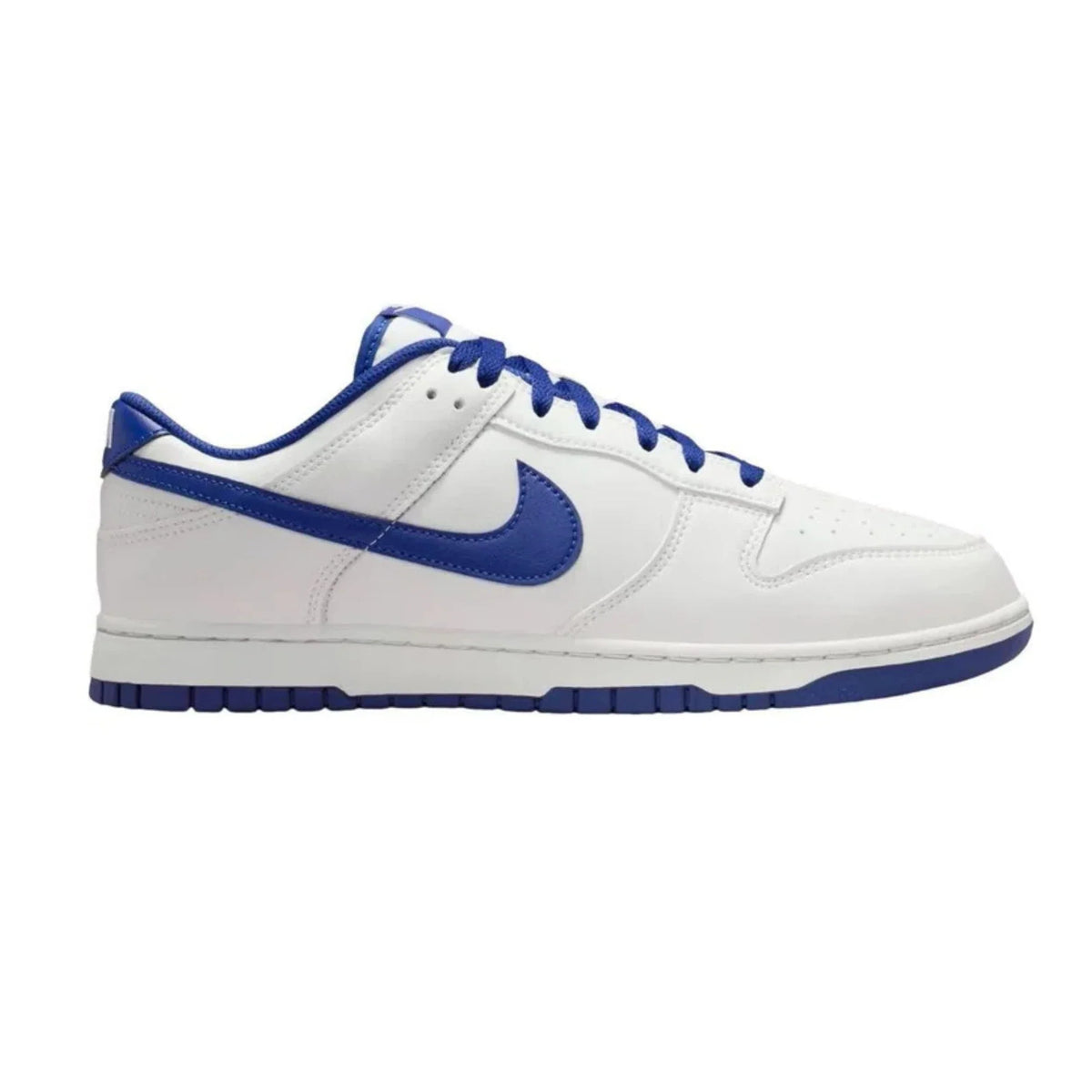 Dunk Low Retro 'White Deep Royal Blue'