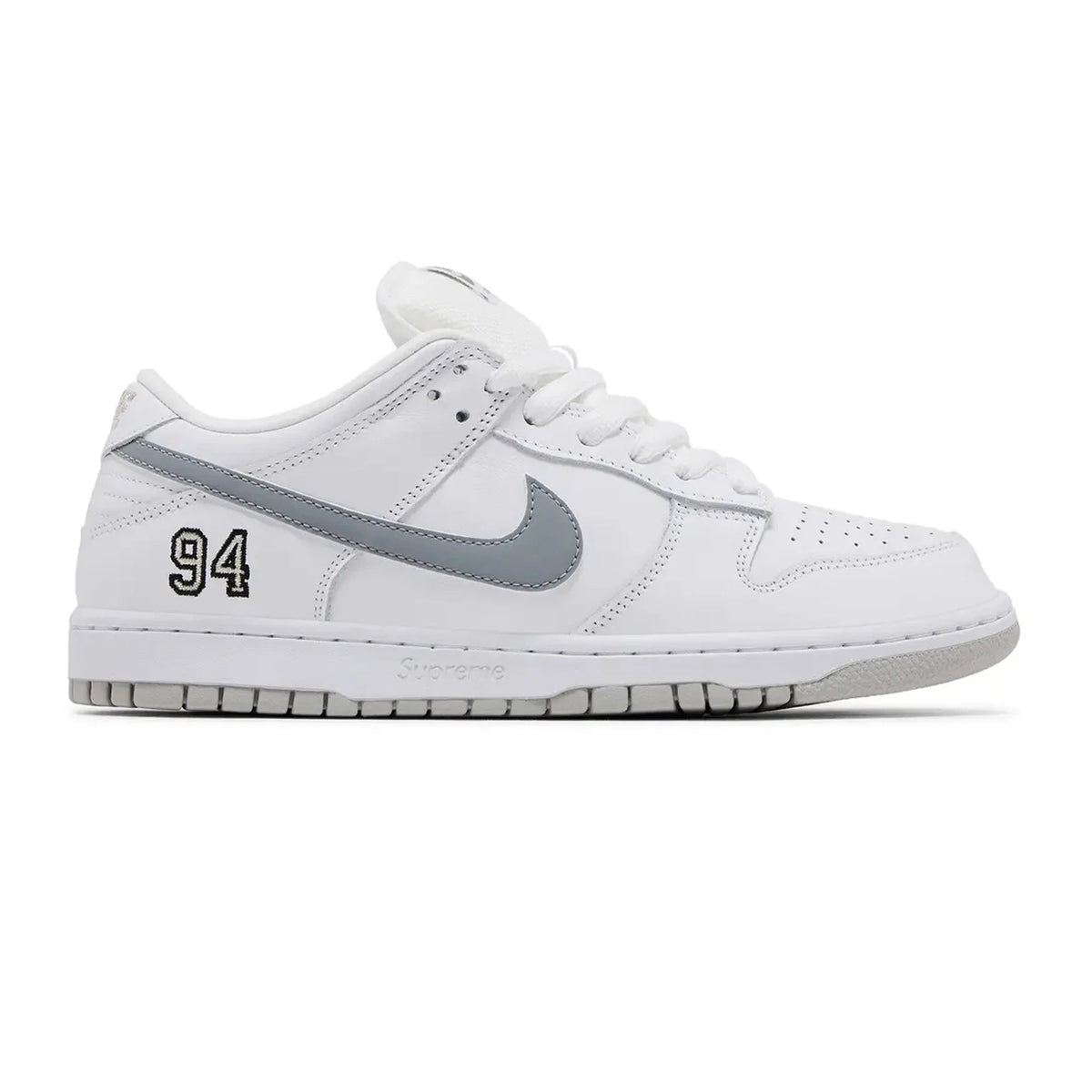 SB Low Supreme 94 'White Metallic Silver' (2025)