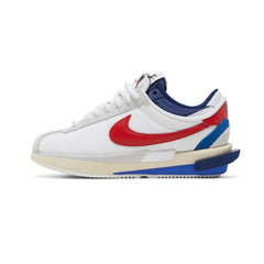 Zoom Cortez SP x Sacai 'White University Red Blue' (2022)