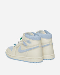 Women's 1 Retro High OG Sneakers Pale Ivory / Psychic Blue