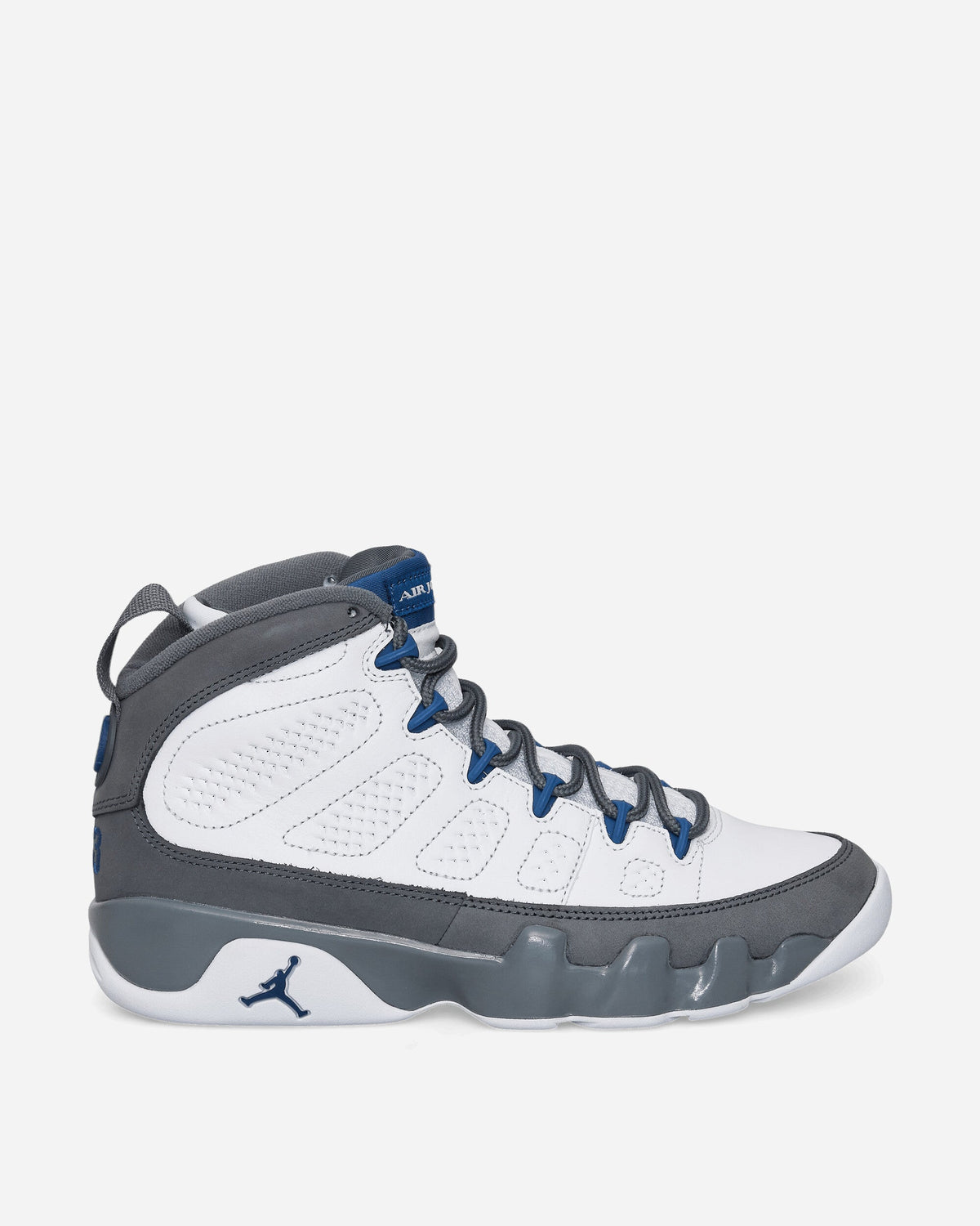 9 Retro Sneakers Flint Grey / French Blue