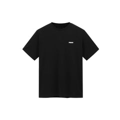 PUSHAS Embroidered Logo T-Shirt 'Black/ White' (2024)