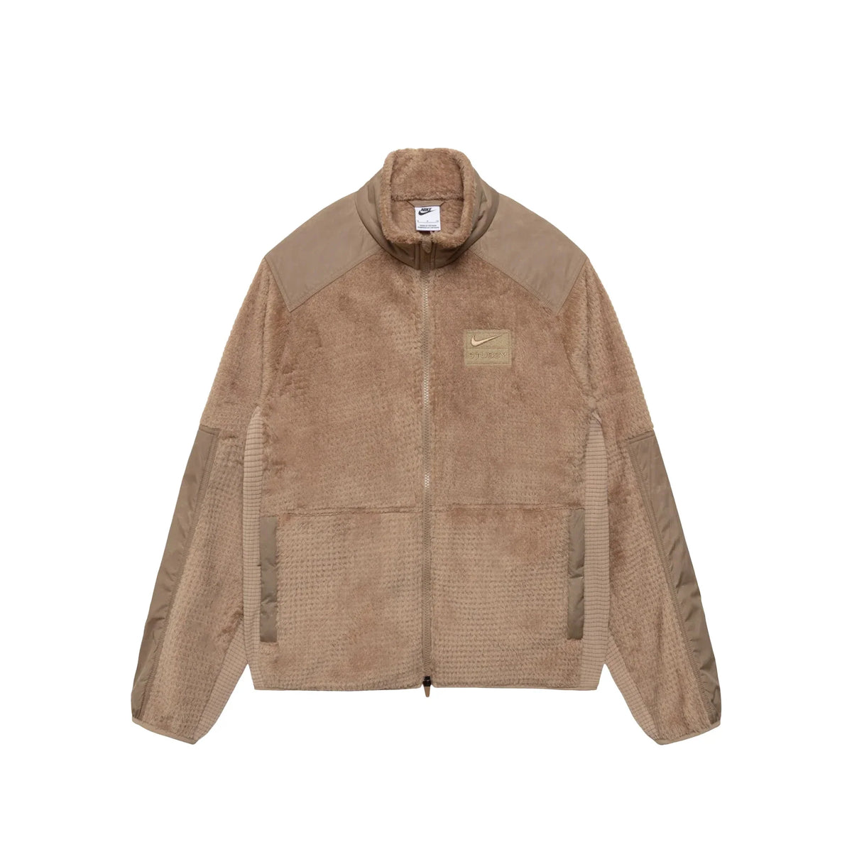 Stussy x Full Zip Fleece 'Pine Nut' (2025)