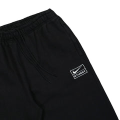 Stussy x Stone Washed Fleece Pant 'Black' (2025)