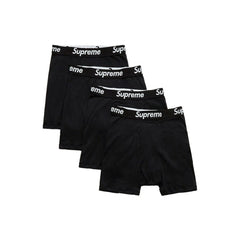 Supreme Hanes Boxer Briefs (4 Pack) 'Black'