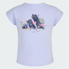 Kids' Two-Piece Short Sleeve Graphic Tee and Mesh Shorts Set