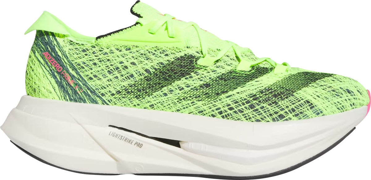 Adizero Prime X 2.0 Strung Running Shoes - Yellow