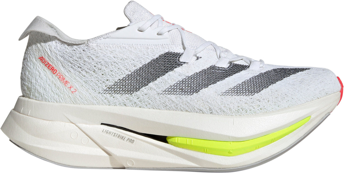 Adizero Prime X 2.0 Strung Running Shoes - White