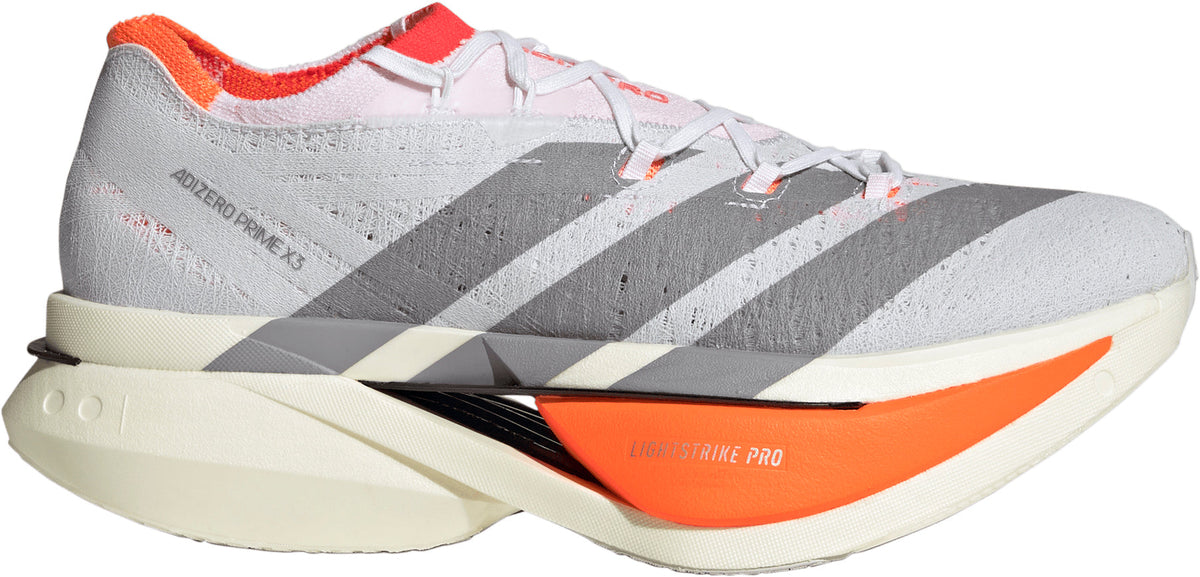 Adizero Prime X3 Strung Running Shoes - White
