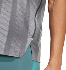 Adizero Pro Mens Running Vest - Grey