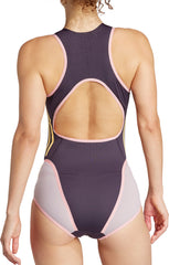 Adizero Promo Sleeveless Womens Running Leotard - Purple