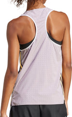 Adizero Promo Womens Running Vest Tank Top - Purple