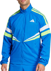 Adizero Retro Mens Running Jacket - Blue