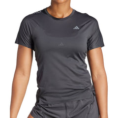Adizero Short Sleeve Womens Running Top - Black
