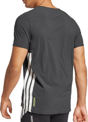 Adizero Short Sleeve Mens Running Top - Black