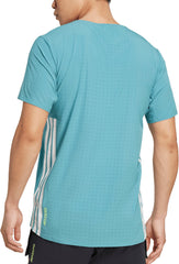 Adizero Short Sleeve Mens Running Top - Green