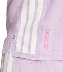 Adizero Short Sleeve Womens Running Top - Purple