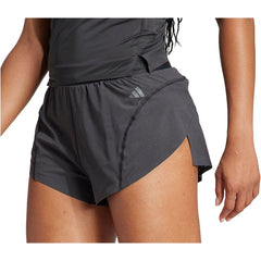 Adizero Womens Split Running Shorts - Black