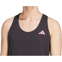 Adizero Mens Running Vest - Black