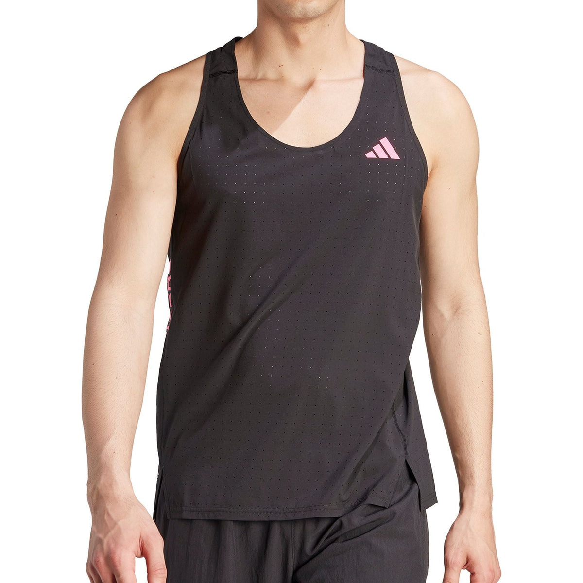 Adizero Mens Running Vest - Black