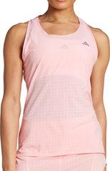 Adizero Womens Running Vest Tank Top - Pink