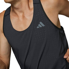 Adizero Mens Running Vest - Black